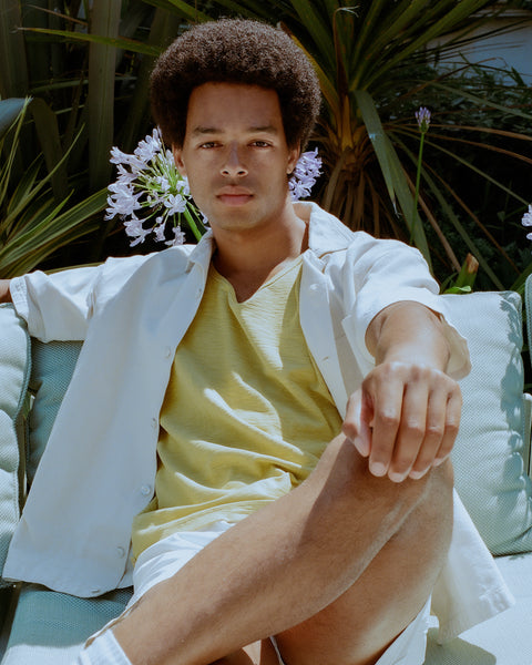 Noah Dobby Shirt - Off White