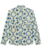 Cairo Shirt - Shell Print Blue/Off White