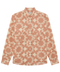 Cairo Shirt Shell Print - Pink/Off White