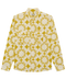 Cairo Shirt - Shell Print Yellow/Off White