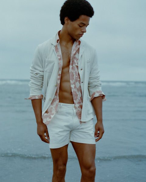 Cairo Shirt Shell Print - Pink/Off White