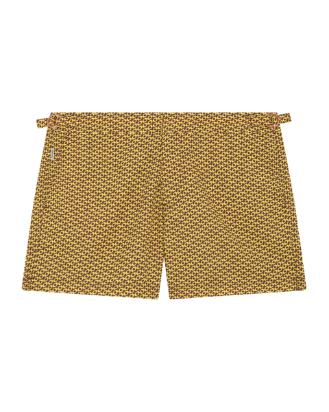 Deck Shorts - Brown/Yellow