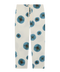 Grayson Trousers Poppy Print - Mid Blue/White