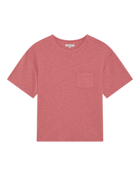 Jude Loose Fit T-Shirt - Dark Pink
