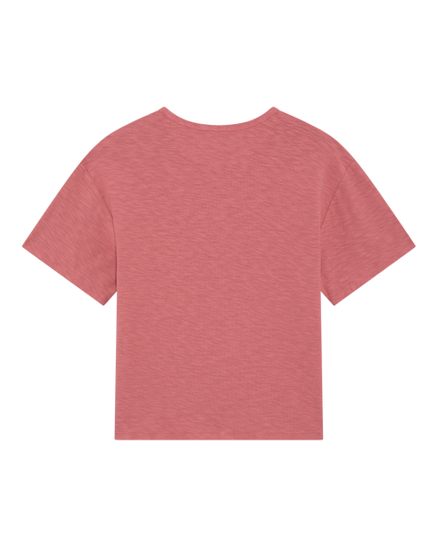 Jude Loose Fit T-Shirt - Dark Pink