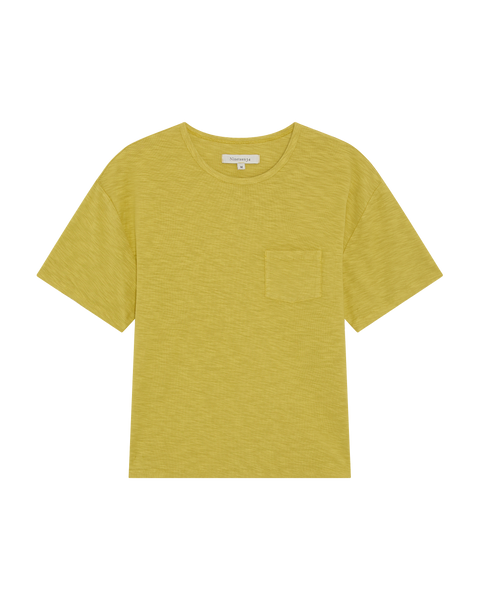 Jude Loose Fit T-Shirt - Soft Yellow