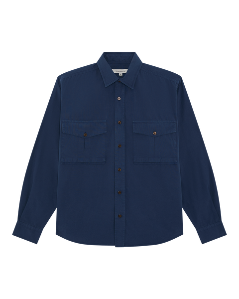 Cairo Shirt - Deep Blue