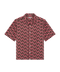 Mo Overshirt Shell Print - Brown/Pink