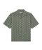 Mo Overshirt Shell Print - Grey/Khaki