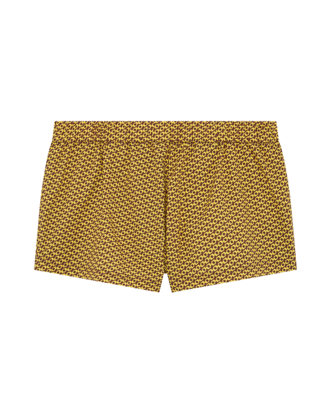 Pier Shorts - Brown/Yellow