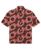 Remy Short Sleeve Shirt Shell Print - Brown/Pink